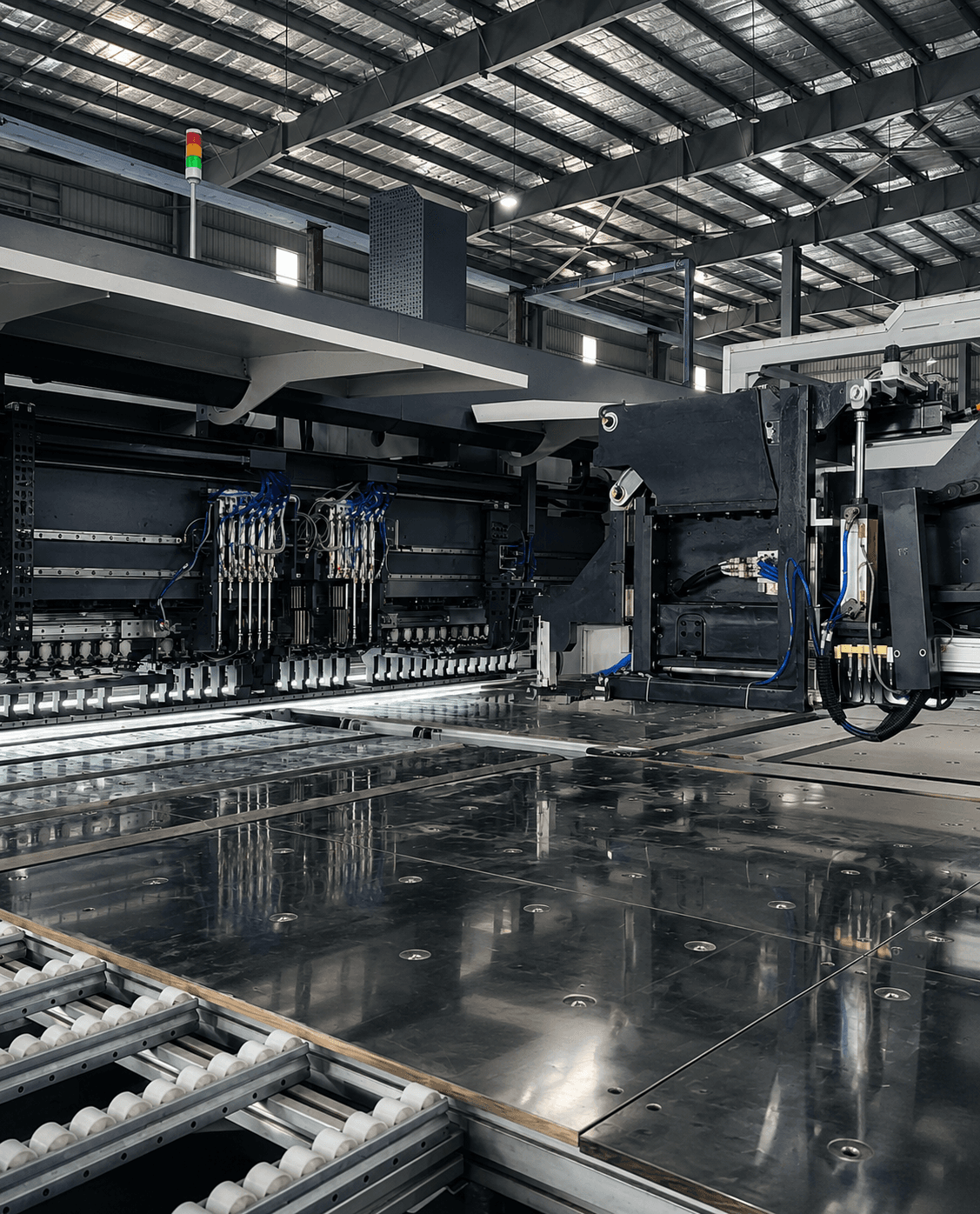 Fabrication equipment at the BÖLDT Jaipur facility